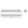 Fari supplementari Osram LEDriving LIGHTBAR VX500-CB