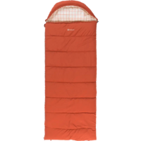 Sac de couchage Camper Lux rouge jusqu'&agrave; 200 cm Fermeture &eacute;clair &agrave; droite