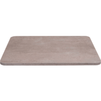 Plateau de table l&eacute;ger aspect b&eacute;ton 950 x 750 x 28 mm