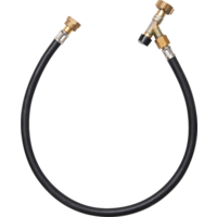 Favex Gasschlauch mit Durchflussbegrenzung 75 cm