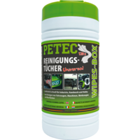Lingettes de nettoyage 120 pi&egrave;ces Wipes-Box Petec