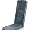 Open grijze telefoon met knoppen en display