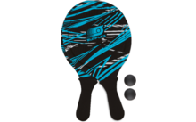sunflex sport Beachball Set Action Pro mit 2 Schlägern und 2 Bällen