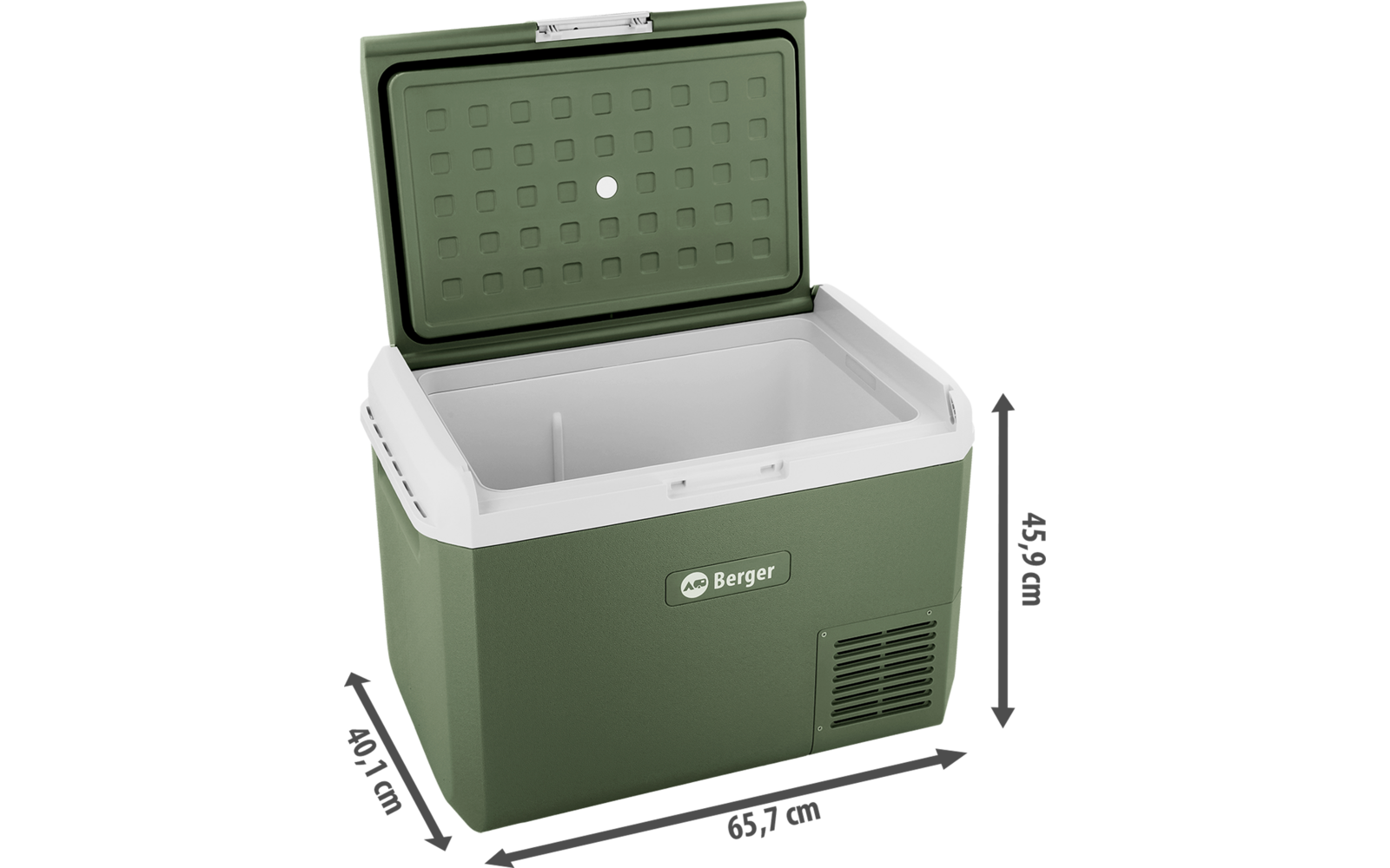 Produktbild Berger EPL Kompressor K&uuml;hlbox mit Tiefk&uuml;hlfunktion 12V 24V 230V 1
