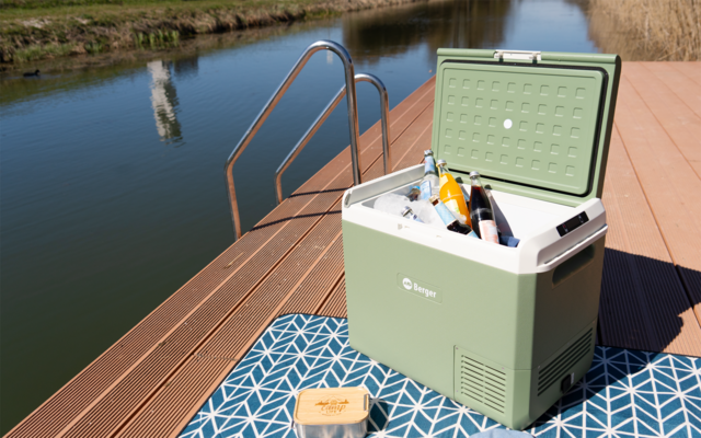 Produktbild Berger EPL Kompressor K&uuml;hlbox mit Tiefk&uuml;hlfunktion 12V 24V 230V 1