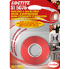 Confezione blister con una bobina di nastro rossa al centro, scritta "LOCTITE SI 5075", diverse piccole foto di applicazione, logo Henkel e indicazioni "2,5 cm x 4,27 m" e "-54 °C - +260 °C"