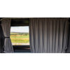 Kiravans Vorhang Set 2 teilig für Ford Transit Custom 2013 Plus Heckklappe Premium Blackout