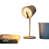 Silwy x Sompex lampe magnétique Portofino avec set de table Sand