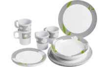 130446 645647 - Brunner Geschirrset 16-teilig rutschhemmend BPA-frei und unzerbrechlich