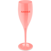 Koziol Cheers No. 1 Amore Sektglas aus Thermoplastik 100 ml