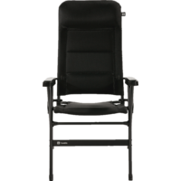 Travellife Barletta Campingstuhl Comfort Klappbar L Black