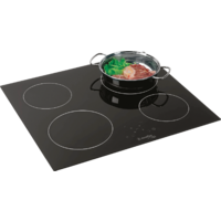 Can Einbau Cerankochfeld C-PT1358 mit vier Kochstellen / Touchscreen / 580 x 505 mm