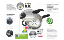 ELO Premium pressure cooker Mistral 4.5 liters