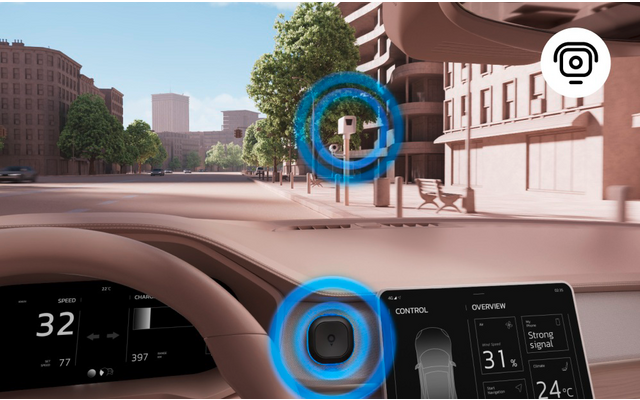 Product afbeelding TomTom Verkehrs-Assistent Tom mit automatischen Verkehrswarnungen Bluetooth iOS/Android 1