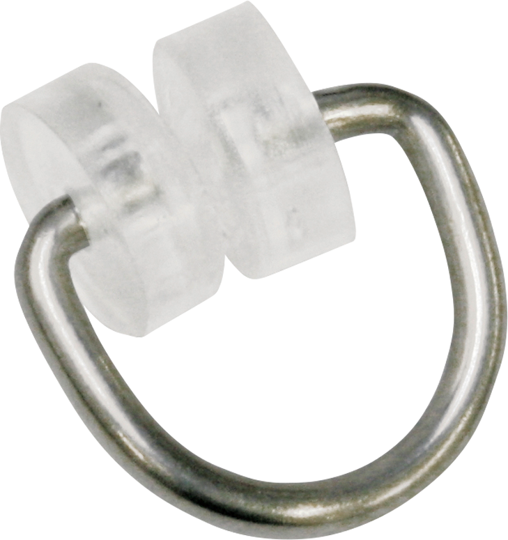 Rollring Berger T-Rollring transparent/ metall - Fritz Berger Campingbedarf