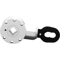 Fiamma Kit gearbox and eyelet for awning F45s / F45s PSA / F45s VW / F40van - color Deep Black Fiamma spare part number 98673H005