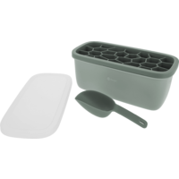 Berger Eisw&uuml;rfel-Set inkl. Eisw&uuml;rfelform, Deckel, Box und Eisschaufel gr&uuml;n