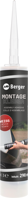 Berger MS 1-2 Montagekleber Kleben & Dichten Weiß 290 ml
