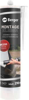 Berger Kleber MS-Polymer Nr. 1-2 wei&szlig; 290 ml