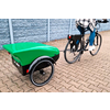 trailmova T1 bicycle trailer RAL 6039 fiber green
