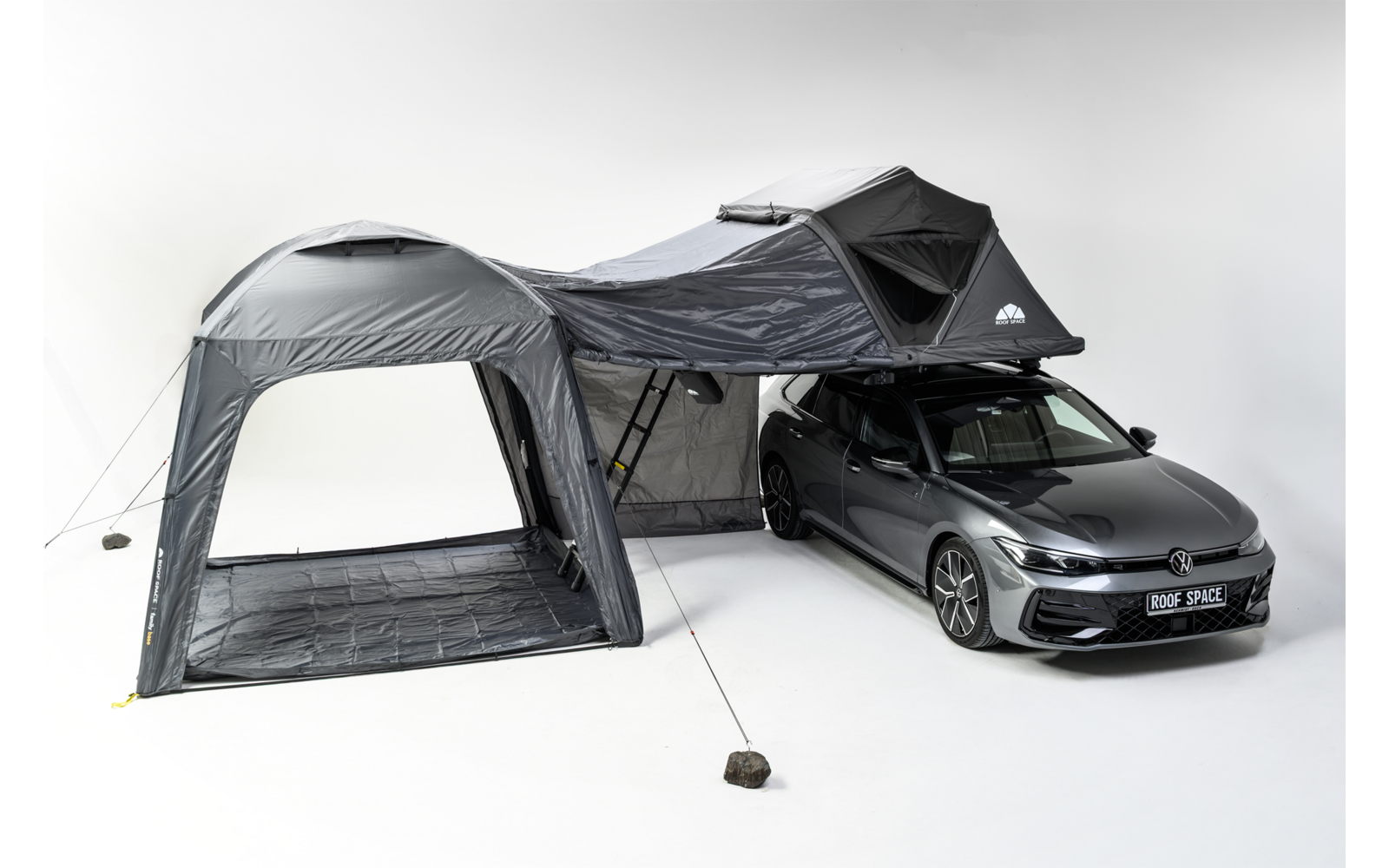 Produktbild Roof Space Family Base Vorzelt freistehend 3 x 3 Meter passend f&uuml;r Dachzelt Roof Space  1