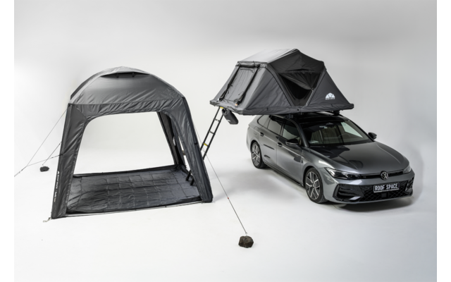 Produktbild Roof Space Family Base Vorzelt freistehend 3 x 3 Meter passend f&uuml;r Dachzelt Roof Space  1