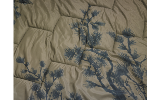 Stellar Blanket Campingdecke 191 x 142 x 2,5 cm Peeking Pine Print