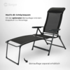 Kleines Produktbild Berger Iseo Luxus Klappstuhl (verschiedene Modelle) 1