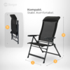 Kleines Produktbild Berger Iseo Luxus Klappstuhl (verschiedene Modelle) 1