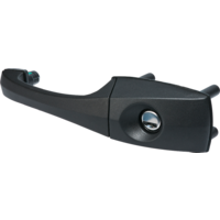 STS Reisemobilschloss ArcH f&uuml;r STS / Zadi Zylinder mit Au&szlig;engriff schwarz und Innenschloss rechts / schwarz