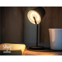 Silwy x Sompex lampe magnétique Portofino avec set de table Black