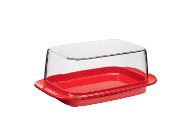 Mepal butter dish nordic red