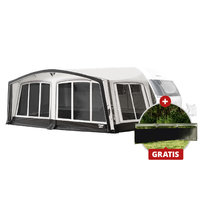 Westfield Pluto caravanluifel met opblaasbare stangen maat 9