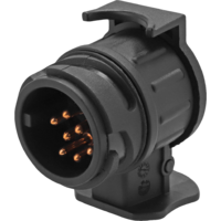 Adaptador corto Berger de 13 a 7 polos para remolques