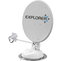 Maxview Explorer 65 cm Single Satellitenanlage App-gesteuert in wei&szlig;