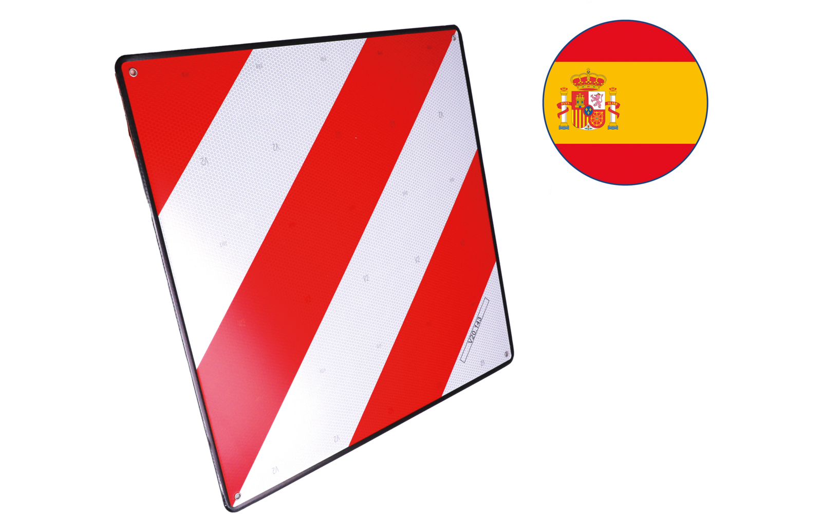 Produktbild Berger Alu-Warntafel Spanien 1