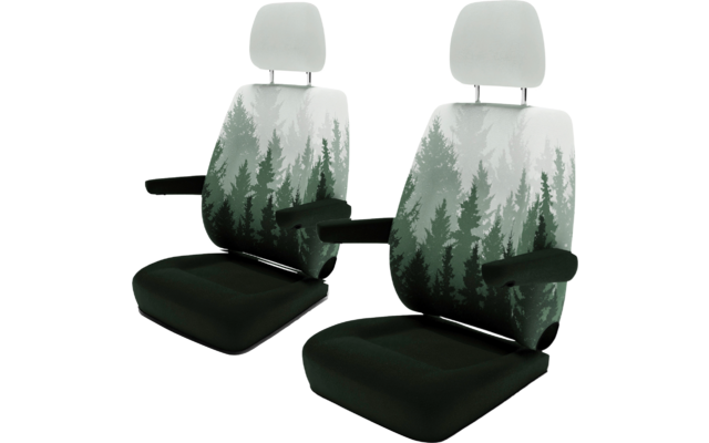 Drive Dressy Stoelhoezen Set Ford Nugget (vanaf 2019) Stoelhoezen Set Voorstoelen