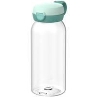 Mepal Campus Kinder-Trinkflasche mit Klappdeckel auslaufsicher 600 ml Cool mint