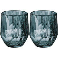 Koziol Superglass CLUB Nr. 24 Set van 2 300 ml transparent grey