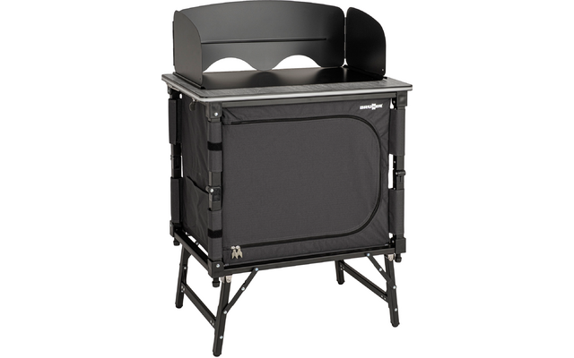 Product afbeelding Brunner El&ugrave;top Compack Cube Campingk&uuml;che schwarz 65 x 45 x 58 / 81 cm 1
