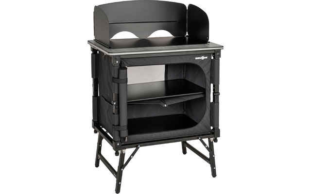 Product afbeelding Brunner El&ugrave;top Compack Cube Campingk&uuml;che schwarz 65 x 45 x 58 / 81 cm 1