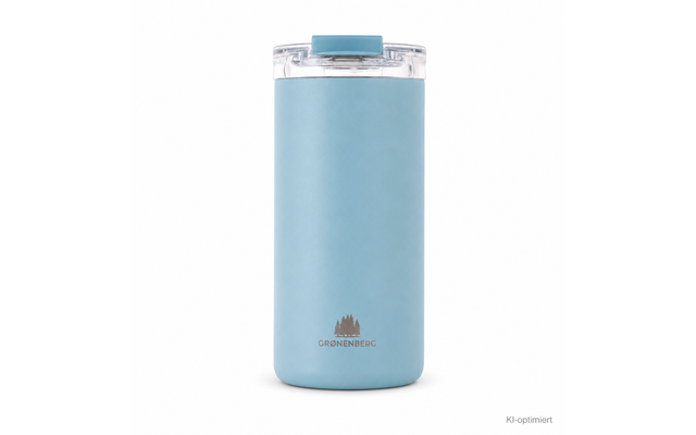 Image du produit Mug isotherme Groenenberg en acier inoxydable recycl&eacute;, &eacute;tanche 1