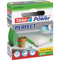 Tesa Extra Power Perfect Klebeband Gewebe 2,75 m Gr&uuml;n 19 mm