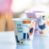 Kleines Produktbild Koziol Nora Cup M Purrs Becher 300 ml 1