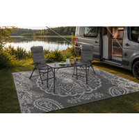 Tapis Berger Grey Ornament 250 x 550 cm