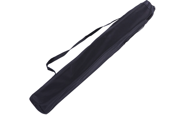 Sac noir avec bandoulière, long et étroit