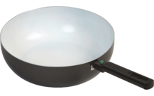 650826 - Bo-Camp Sprint ECO Servierpfanne Aluminium schwarz mit abnehmbarem Griff Ø 24 cm