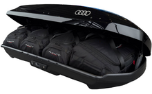 651027 - KJUST 4-teiliges Dachboxtaschen-Set für Audi Original-Dachbox mit 310 Liter