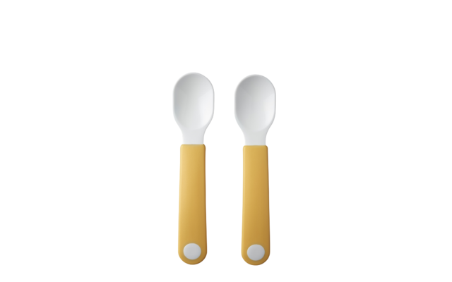 Mepal Mio learning spoon set 2 pieces yellow