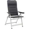 Kleines Produktbild Crespo AL/237 M Deluxe Klappstuhl 7-fach verstellbar dunkelgrau 1